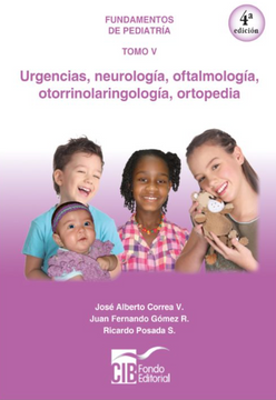 portada Pediatría Tomo v: Urgencias, Neurología, Oftalmología, Otorrinolaringología, Ortopedia