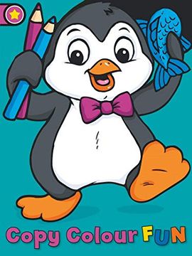 portada Copy Colour Fun: Penguin (in English)
