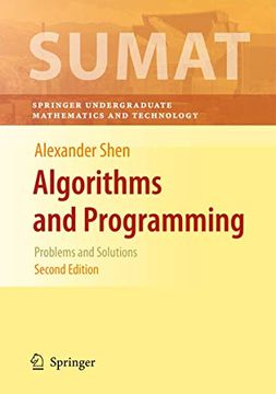 portada Algorithms and Programming: Problems and Solutions (Springer Undergraduate Texts in Mathematics and Technology) (en Inglés)