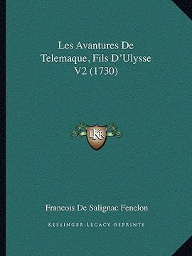 portada les avantures de telemaque, fils d'ulysse v2 (1730) (en Inglés)