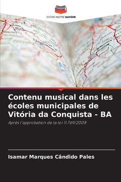 portada Contenu musical dans les écoles municipales de Vitória da Conquista - BA (en Francés)
