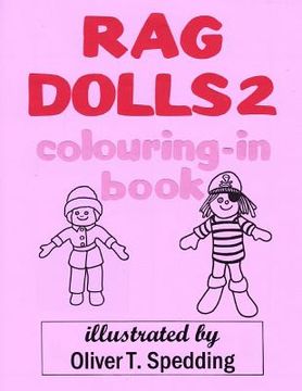 portada Rag Dolls 2 colouring-in Book (en Inglés)