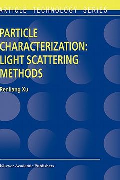 portada particle characterization: light scattering methods (en Inglés)