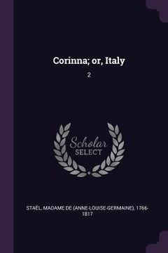 portada Corinna; or, Italy: 2 (in English)