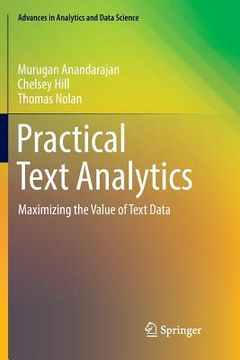 portada Practical Text Analytics: Maximizing the Value of Text Data (en Inglés)