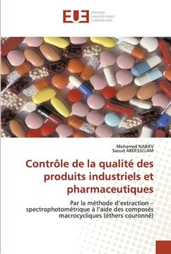 portada Contrôle de la qualité des produits industriels et pharmaceutiques (en Francés)