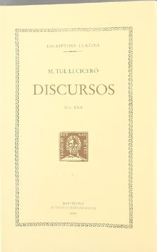portada Discursos Vol. Xxii, i Últim: Filípiques X-Xiv (Bernat Metge) (in Catalá)