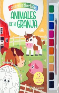 portada Animales de la Granja Acuarelas Divertidas (in Spanish)
