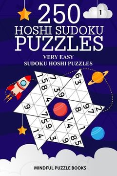 portada 250 Hoshi Sudoku Puzzles: Very Easy Sudoku Hoshi Puzzles (in English)