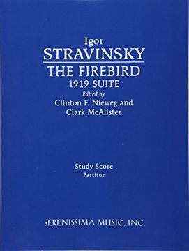 portada The Firebird, 1919 Suite: Study Score 
