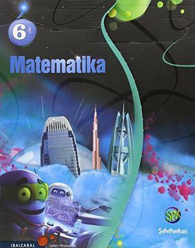 portada Matematika LMH 6 (Superpixepolis proiektua)