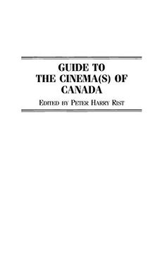 portada Guide to the Cinema(S) of Canada (in English)