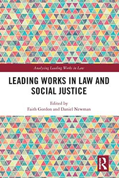 portada Leading Works in law and Social Justice (Analysing Leading Works in Law) (in English)
