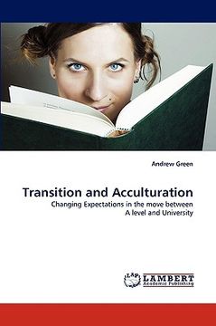 portada transition and acculturation (en Inglés)