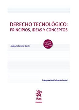 portada Derecho Tecnológico: Principios, Ideas y Conceptos (Manuales -México-)
