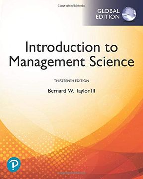 portada Introduction to Management Science, Global Edition 