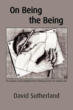 portada on being the being (en Inglés)