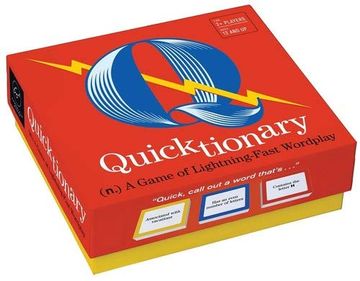 portada Quicktionary: A Game of Lightning-Fast Wordplay (Games) (en Inglés)