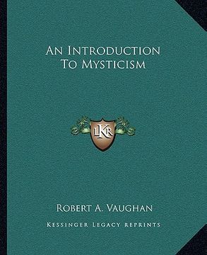 portada an introduction to mysticism (en Inglés)