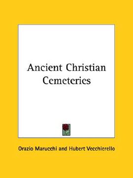 portada ancient christian cemeteries (en Inglés)