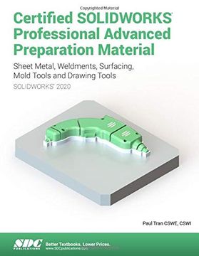 portada Certified Solidworks Professional Advanced Preparation Material (Solidworks 2020) (en Inglés)