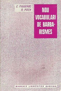 portada Nou Vocabulari de Barbarismes (en Catalá)