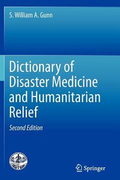 portada dictionary of disaster medicine and humanitarian relief (en Inglés)