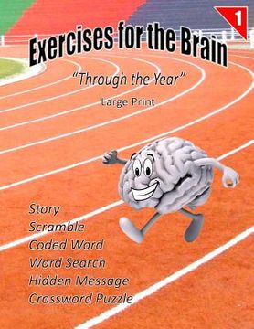 portada Exercises for the Brain: "Through the Year" (Large Print)