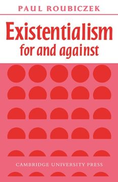 portada Existentialism for and Against (en Inglés)