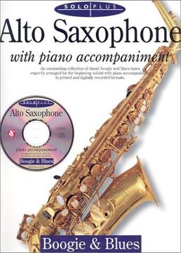 portada Solo Plus: Boogie: Blues: Alto Saxophone with Piano Accompaniment with CD (Audio)