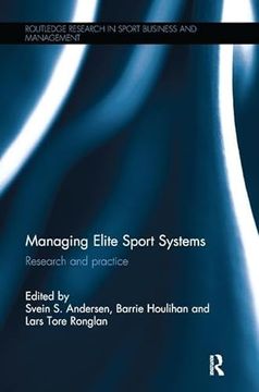 portada Managing Elite Sport Systems: Research and Practice (in English)