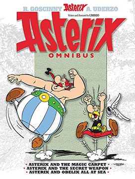 portada Asterix Omnibus 10: Includes Asterix and the Magic Carpet #28, Asterix and the Secret Weapon #29, Asterix and Obelix all at sea #30 (in English)