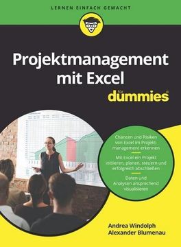 portada Projektmanagement mit Excel für Dummies (en Alemán)