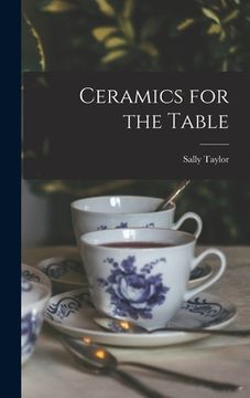 portada Ceramics for the Table (en Inglés)