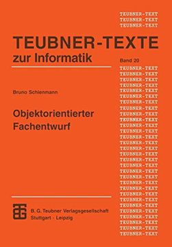 portada Objektorientierter Fachentwurf: Ein Terminologiebasierter Ansatz für die Konstruktion von Anwendungssystemen (in German)
