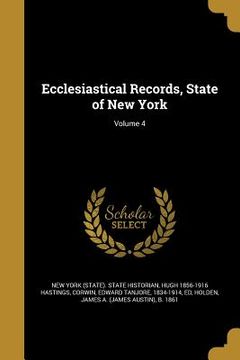 portada Ecclesiastical Records, State of New York; Volume 4