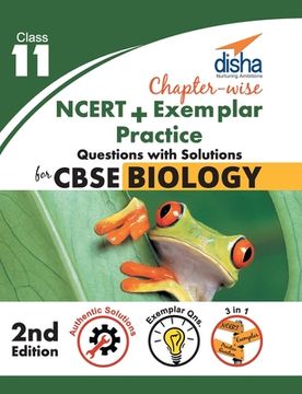 portada Chapter-wise NCERT ] Exemplar + Practice Questions with Solutions for CBSE Biology Class 11 (en Inglés)