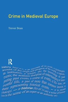 portada Crime in Medieval Europe: 1200-1550 (in English)