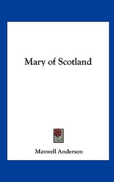 portada mary of scotland (in English)