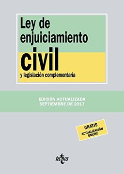 portada Ley de enjuiciamiento civil y legislación complementaria (Derecho - Biblioteca De Textos Legales)