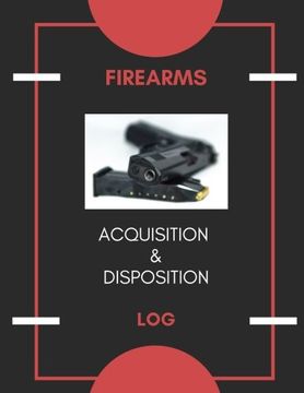 portada Firearm Acquisition & Disposition Log: Extra Large - 150 Pages