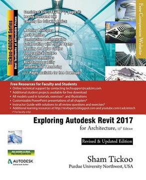 portada Exploring Autodesk Revit 2017 for Architecture (en Inglés)