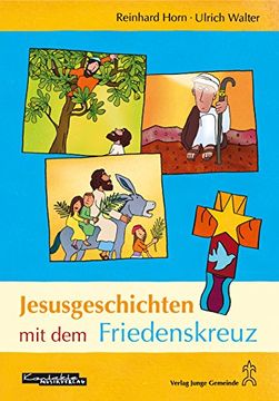 portada Jesusgeschichten mit dem Friedenskreuz (en Alemán)