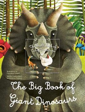 portada Big Book of Giant Dinosaurs, the Small Book of Tiny Dinosaurs 