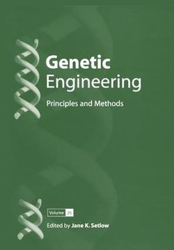 portada genetic engineering: principles and methods (en Inglés)