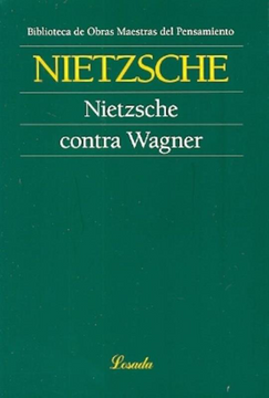 portada Nietzsche Contra Wagner (in Spanish)