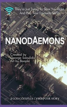 portada Nanodaemons: A God Complex Cyberpunk Story (en Inglés)