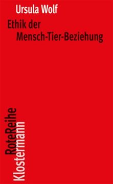 portada Ethik der Mensch-Tier-Beziehung (en Alemán)
