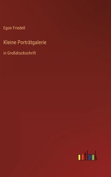 portada Kleine Porträtgalerie: in Großdruckschrift (in German)