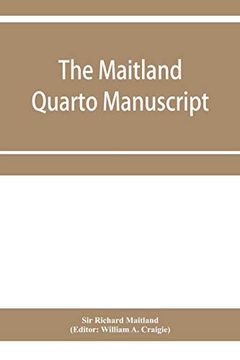 portada The Maitland Quarto Manuscript (en Inglés)